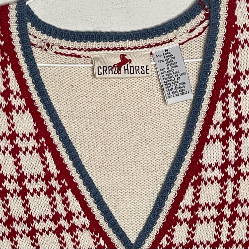Vintage Crazy Horse Vest M - Picture 4 of 5